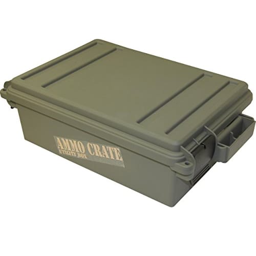 MTM Ammo Kasse Grønn Acr4 Acr4-18, Utv. 44x27x14cm Inv. 33x23x12cm MTM