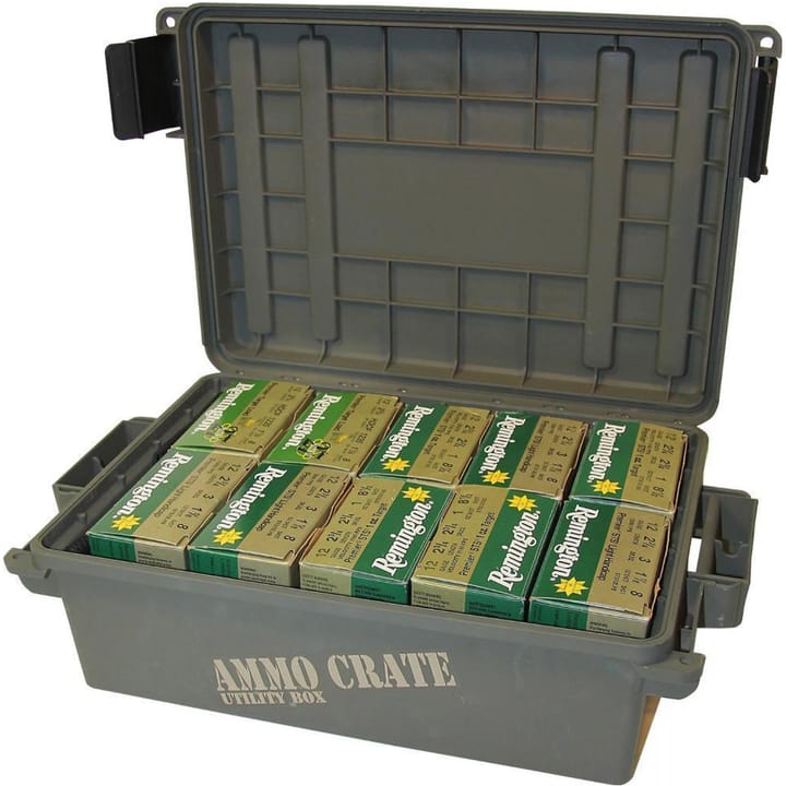 MTM Mtm Ammo Kasse Grønn Acr4 Acr4-18, Utv. 44x27x14cm Inv. 33x23x12cm MTM