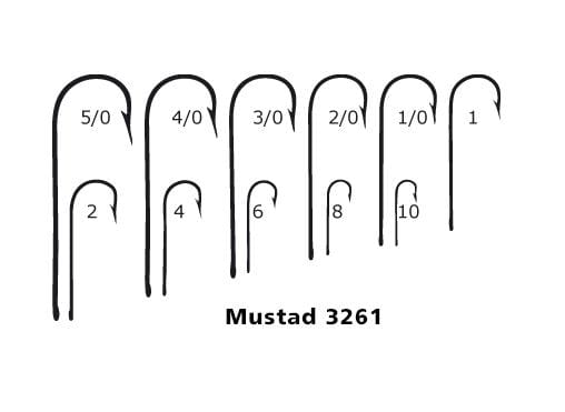 Mustad Mustad Aberdeen 3261-Br Bronse Mustad