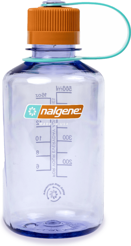 Nalgene 454ml Narrow Mouth Sustain Water Bottle Amethyst