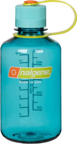 Nalgene 454ml Narrow Mouth Sustain Water Bottle Cerulean Nalgene
