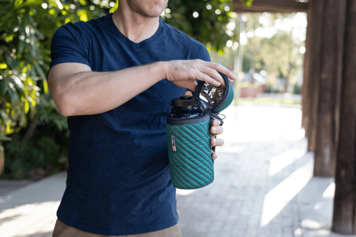 Nalgene Insulated Sleeve with Lid For 1L Teal Nalgene