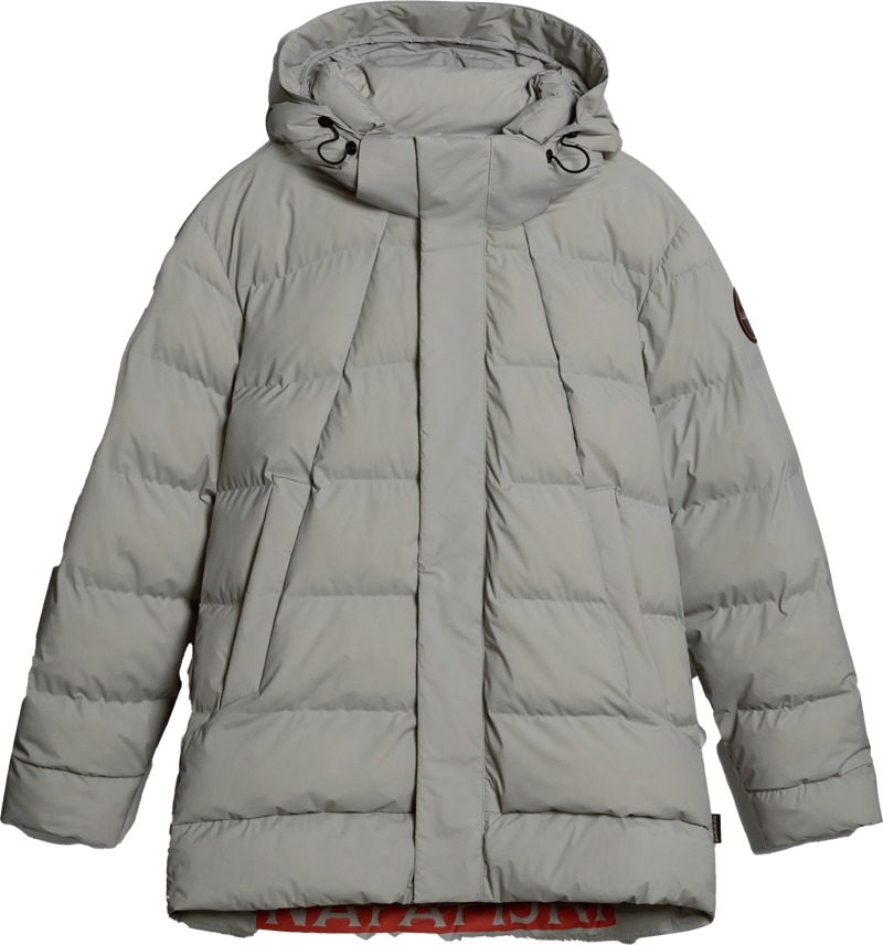 Men's Thermo Puffer Long Jacket 20-22 Gray Ghost | Buy Men's