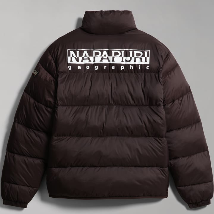 Napapijri Men's Suomi Puffer Jacket Brown Ebony Napapijri