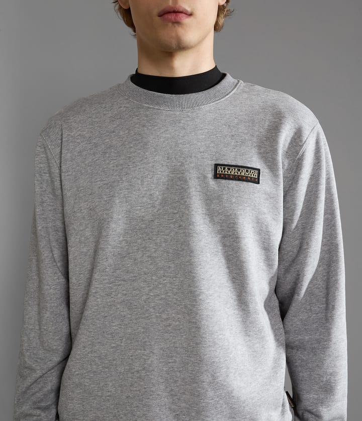 Napapijri Men's Iaato Sweatshirt Medium Grey Melange Napapijri