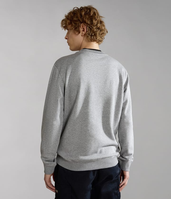 Napapijri Men's Iaato Sweatshirt Medium Grey Melange Napapijri