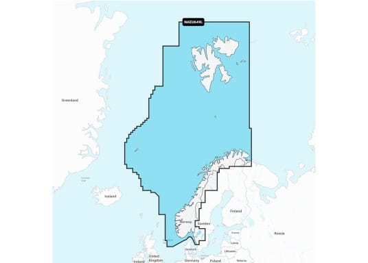 Garmin Garmin Maritime Kart Norge Nveu649l Garmin Navionics+ Verdensledende Sjøkart Garmin