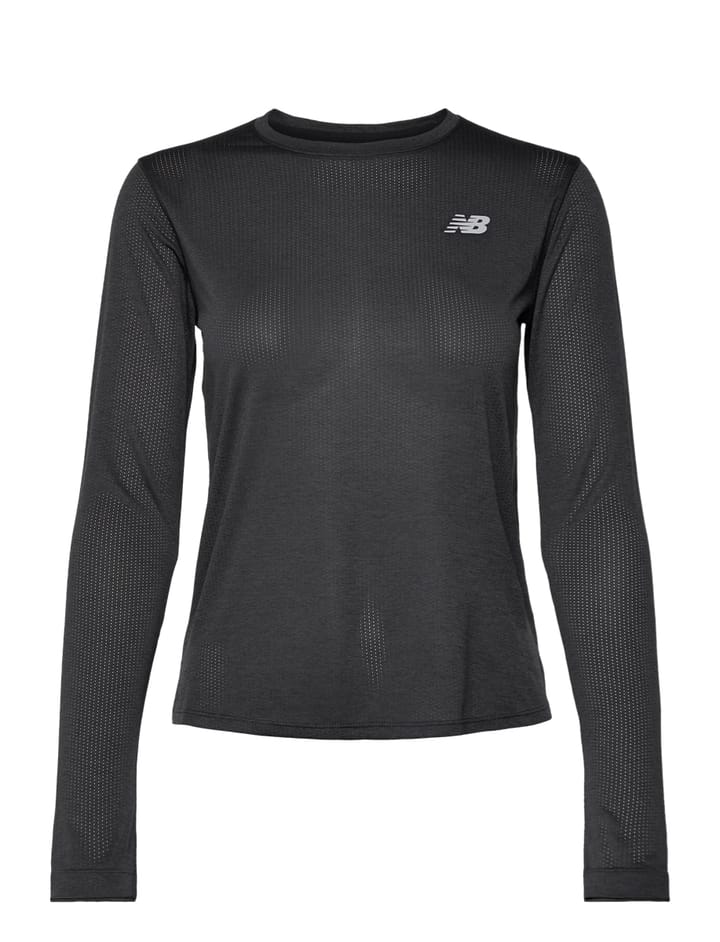 New Balance Athletics Long Sleeve Black Heather New Balance