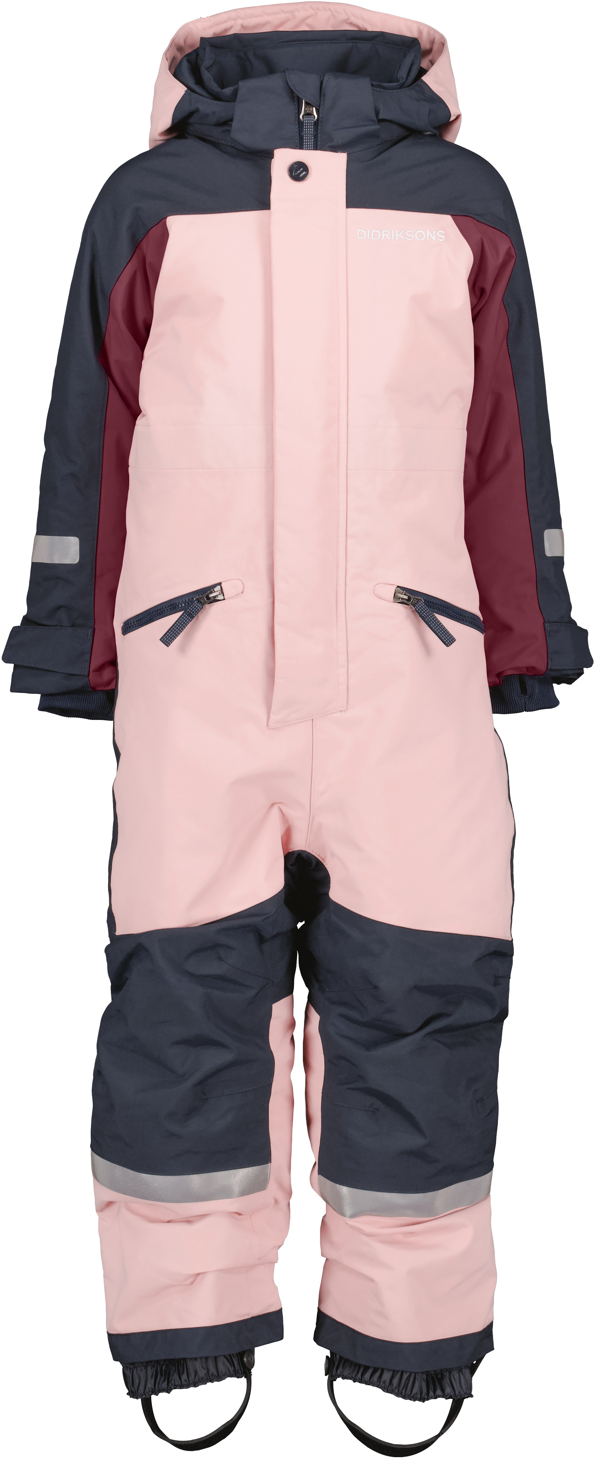 Didriksons Kids’ Neptun Coverall 3 Dusty Pink