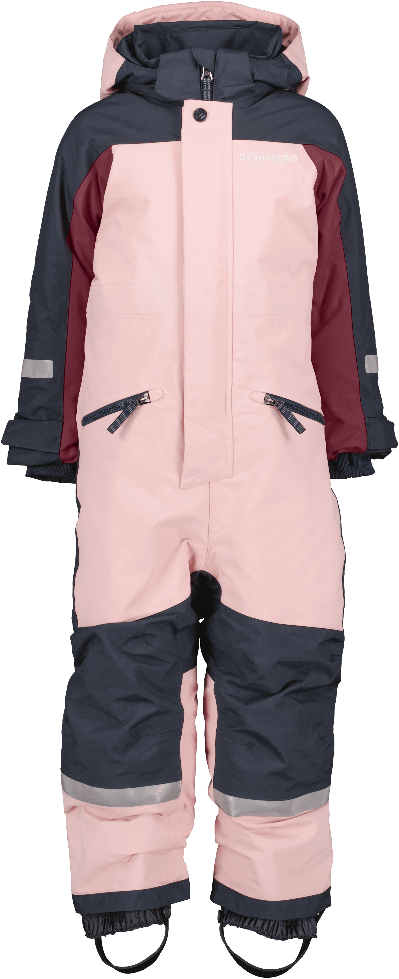 Didriksons Kids' Neptun Coverall 3 Dusty Pink