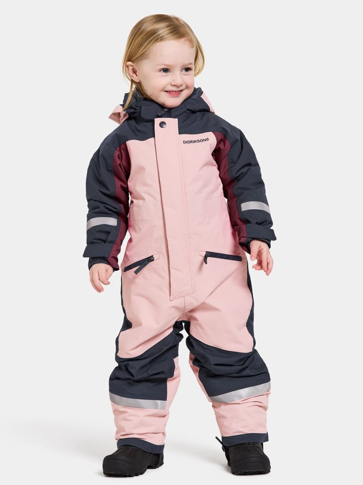 Didriksons Kids' Neptun Coverall 3 Dusty Pink Didriksons