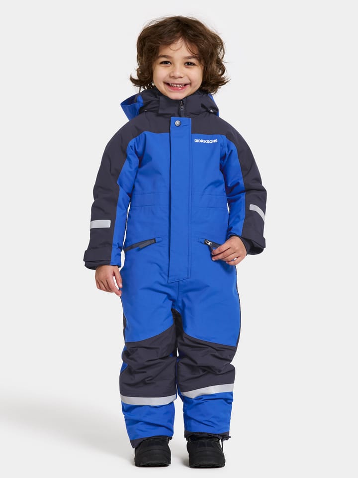 Didriksons Kids' Neptun Coverall 3 Caribbean Blue Didriksons