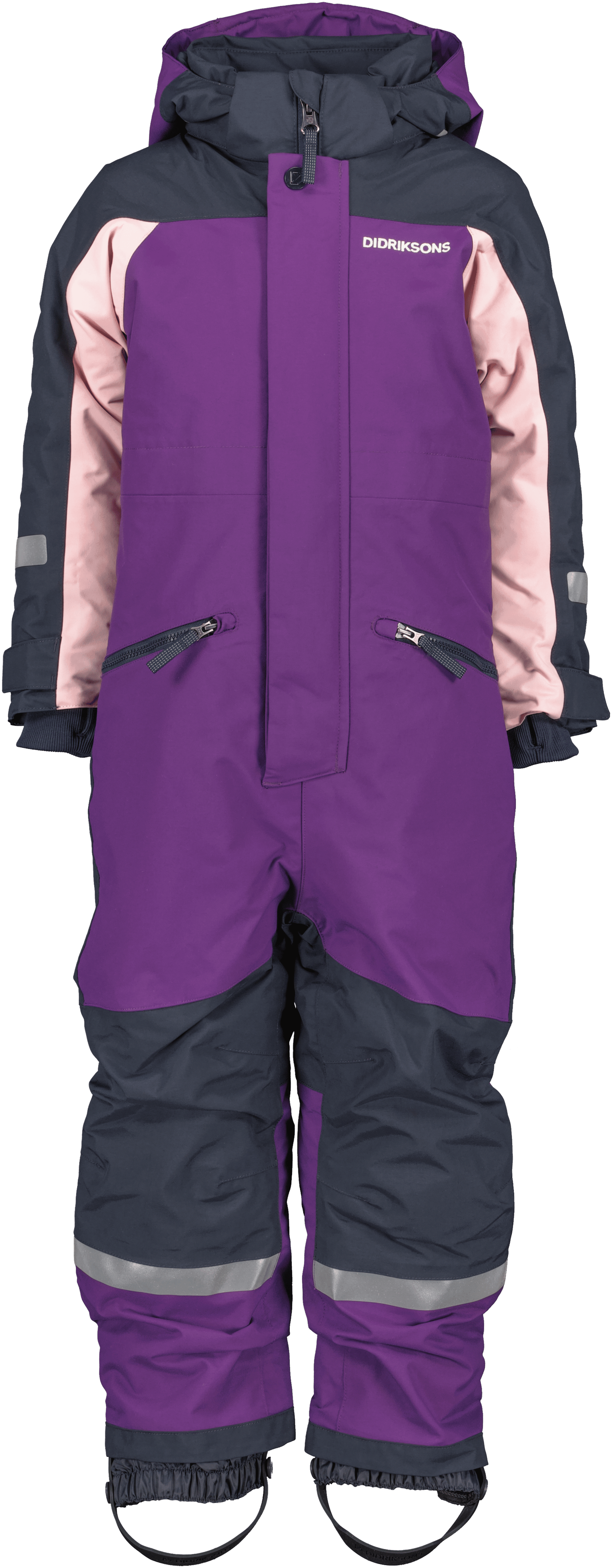 Didriksons Kids' Neptun Coverall 3 Royal Purple