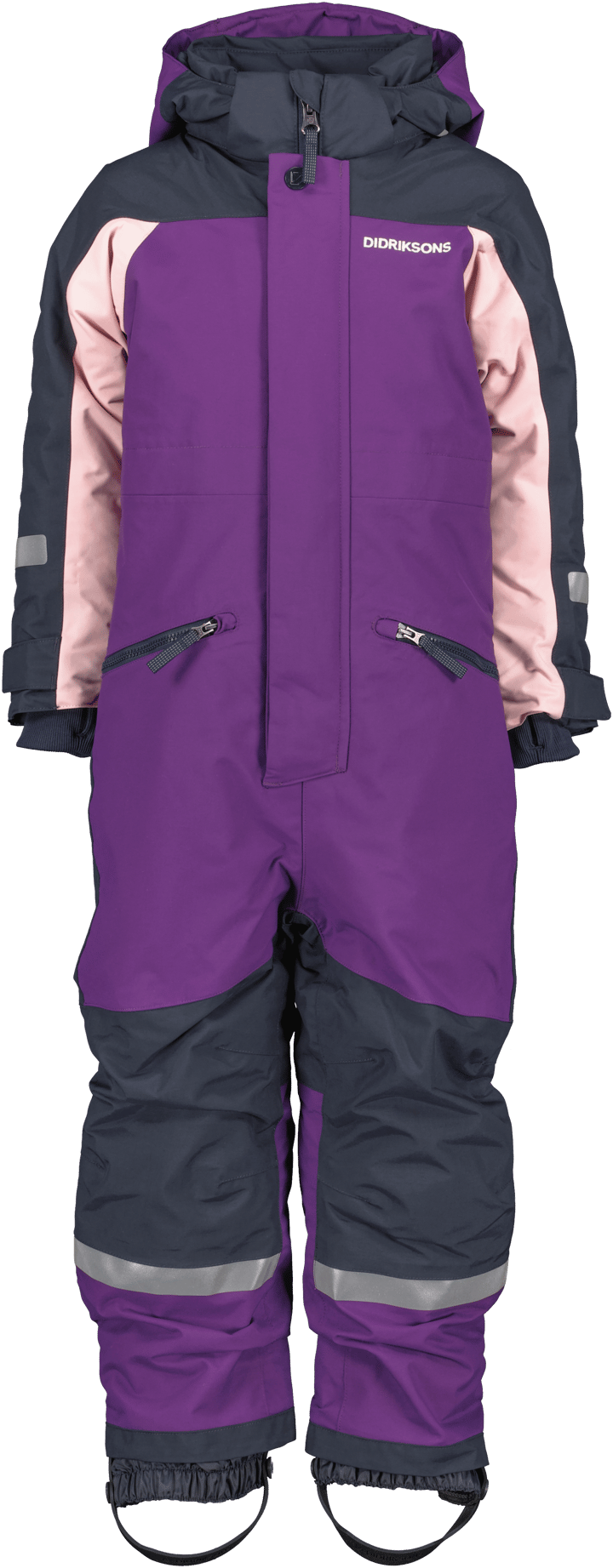 Didriksons Kids' Neptun Coverall 3 Royal Purple Didriksons