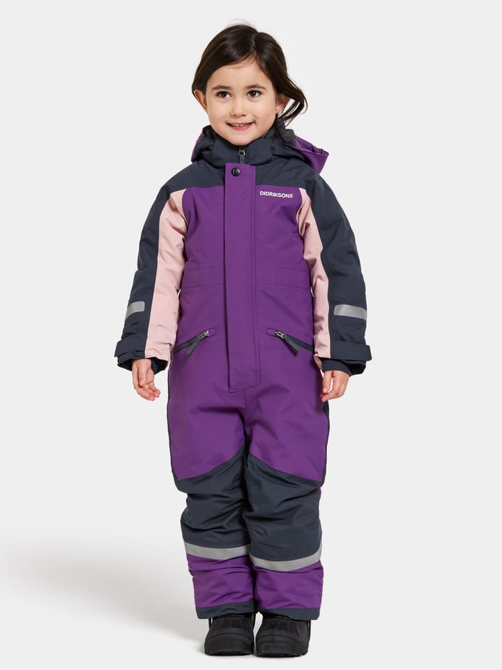 Didriksons Kids' Neptun Coverall 3 Royal Purple Didriksons