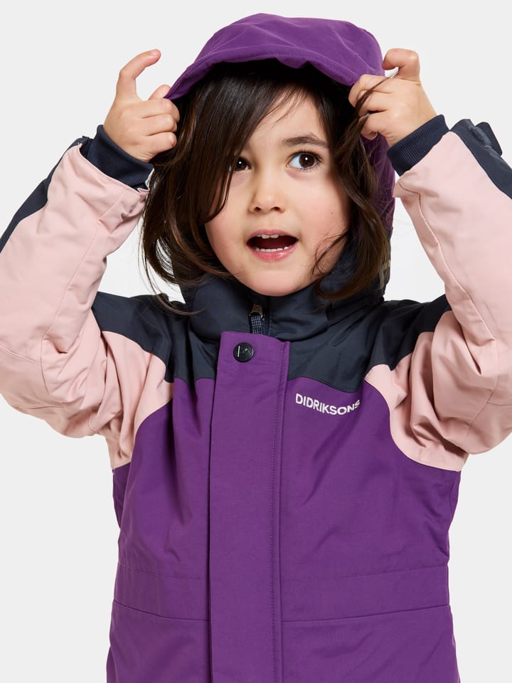 Didriksons Kids' Neptun Coverall 3 Royal Purple Didriksons