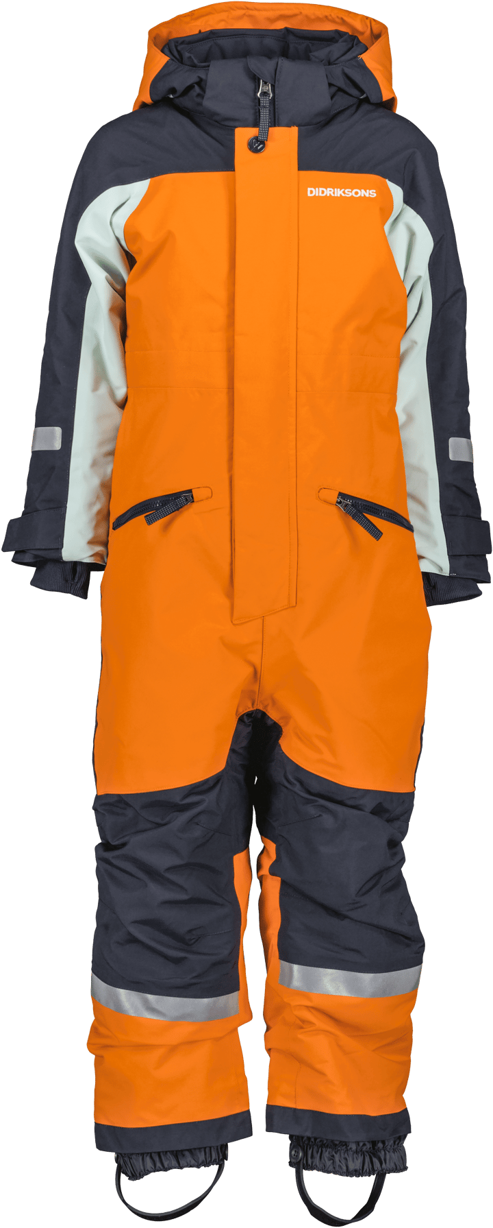 Didriksons Kids' Neptun Coverall 3 Orange Jam Didriksons