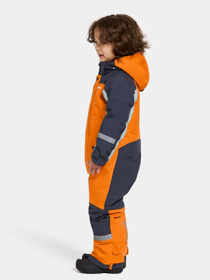 Didriksons Kids' Neptun Coverall 3 Orange Jam Didriksons