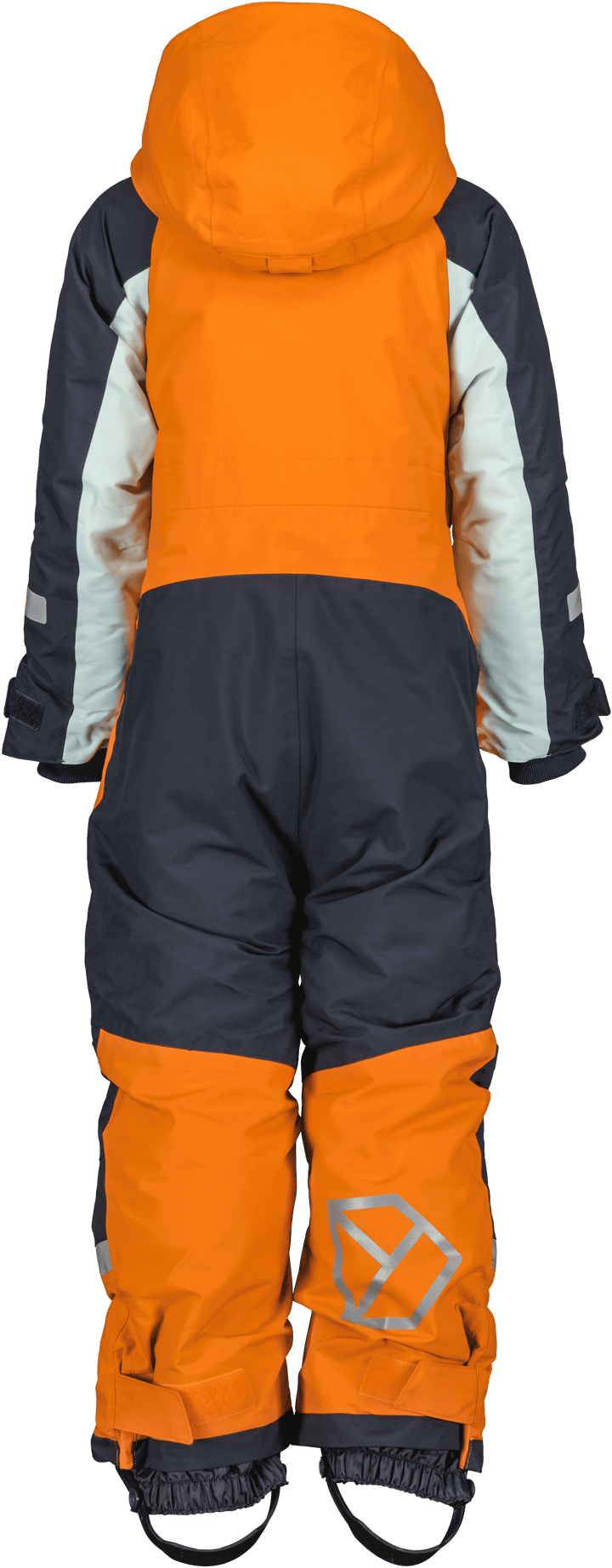 Didriksons Kids' Neptun Coverall 3 Orange Jam Didriksons