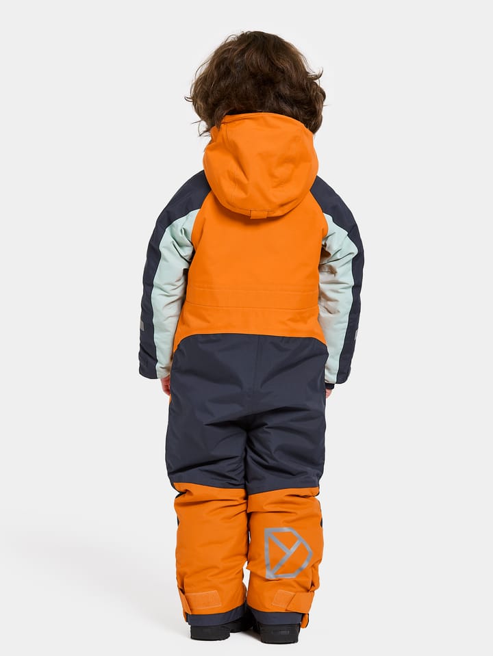 Didriksons Kids' Neptun Coverall 3 Orange Jam Didriksons