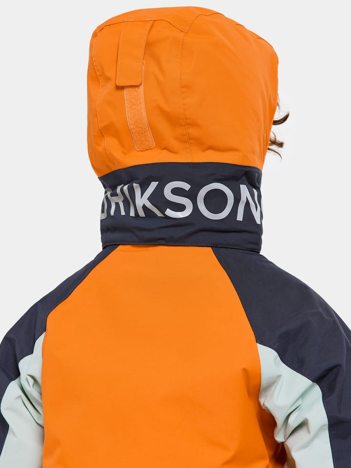 Didriksons Kids' Neptun Coverall 3 Orange Jam Didriksons