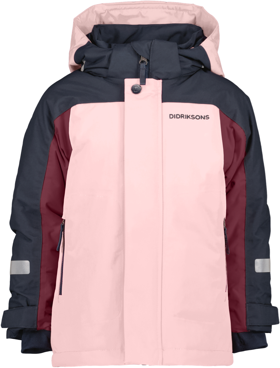 Didriksons Kids’ Neptun Jacket 3 Dusty Pink