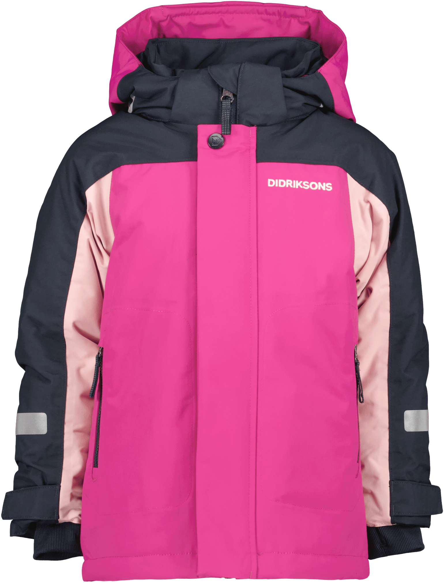 Didriksons Kids' Neptun Jacket 3 Plastic Pink