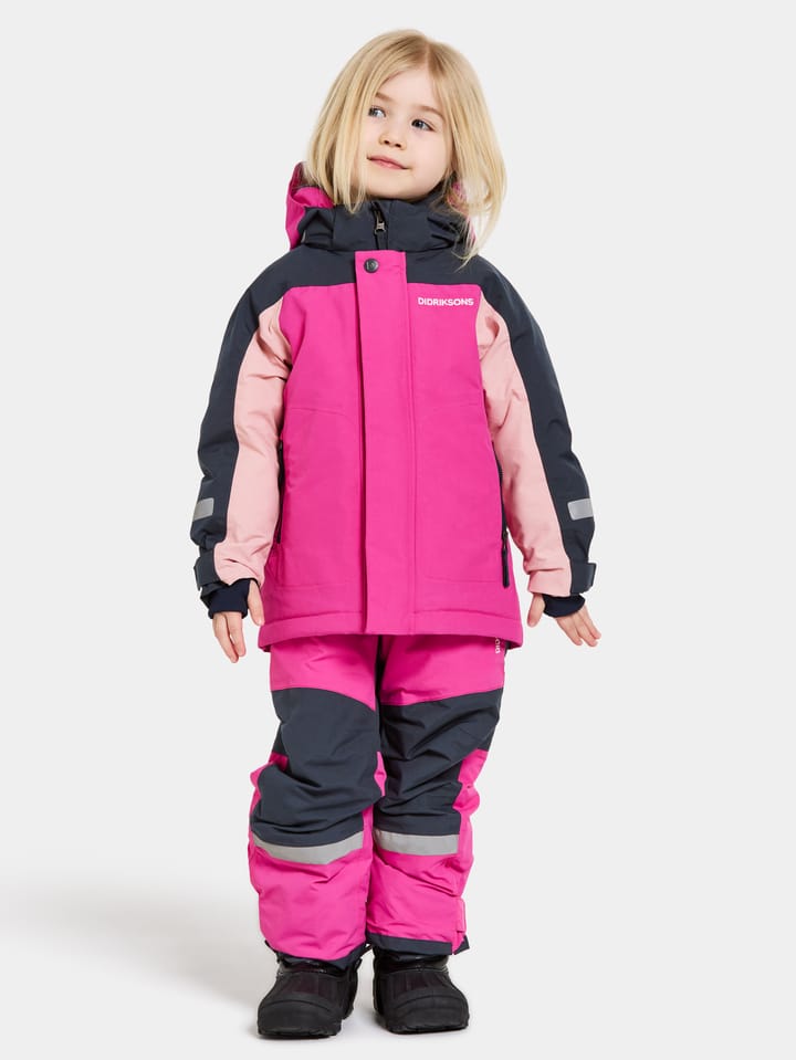 Didriksons Kids' Neptun Jacket 3 Plastic Pink Didriksons