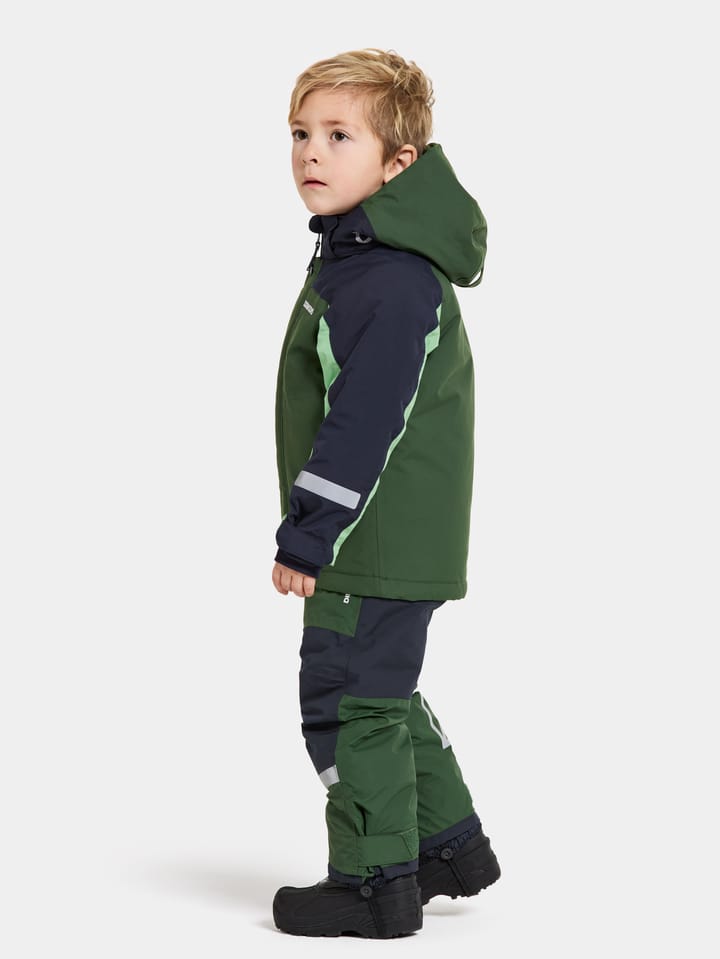 Didriksons Kids' Neptun Jacket 3 Pine Green Didriksons