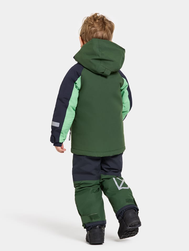 Didriksons Kids' Neptun Jacket 3 Pine Green Didriksons