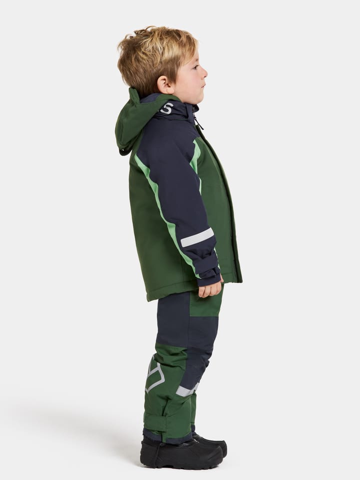 Didriksons Kids' Neptun Jacket 3 Pine Green Didriksons