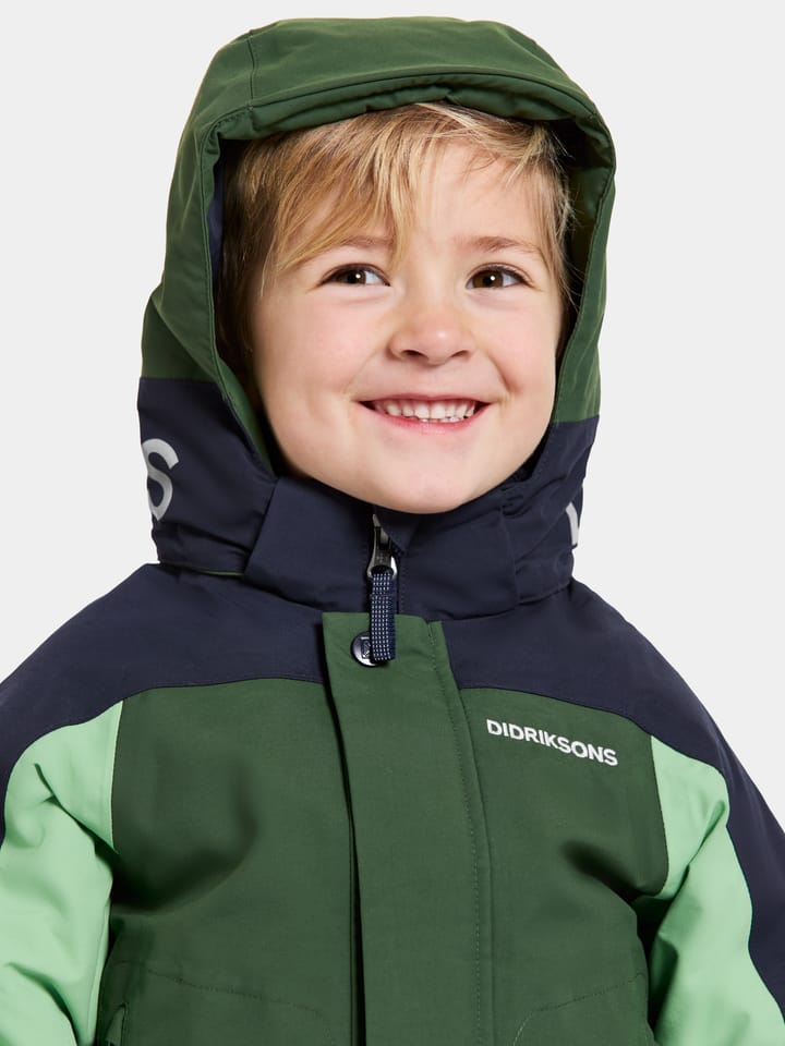 Didriksons Kids' Neptun Jacket 3 Pine Green Didriksons