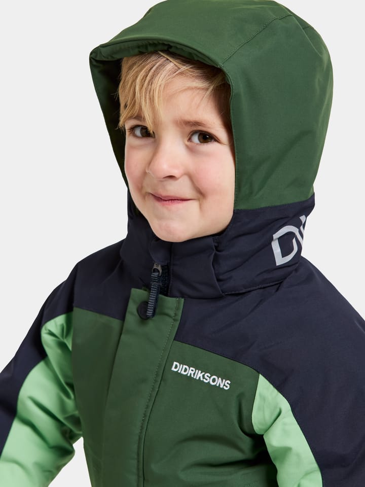 Didriksons Kids' Neptun Jacket 3 Pine Green Didriksons