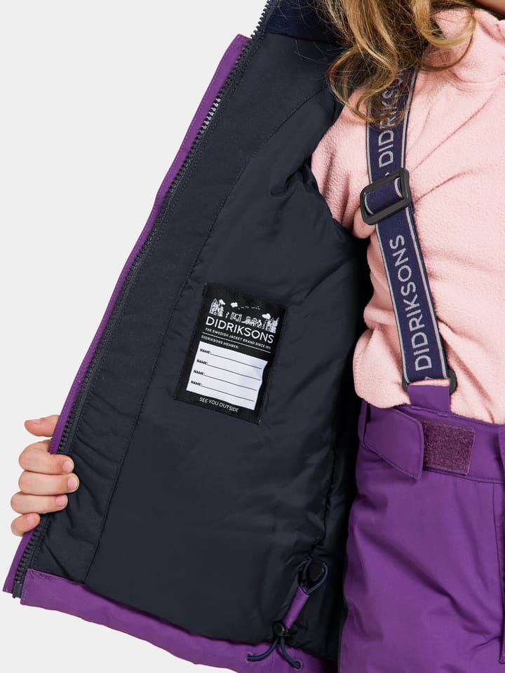 Didriksons Kids' Neptun Jacket 3 Royal Purple Didriksons