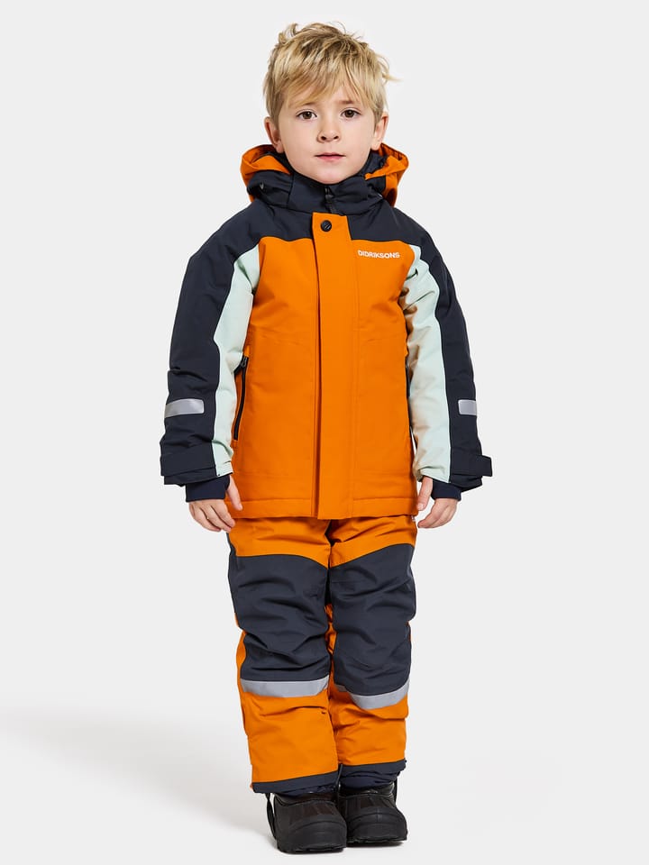 Didriksons Kids' Neptun Jacket 3 Orange Jam Didriksons