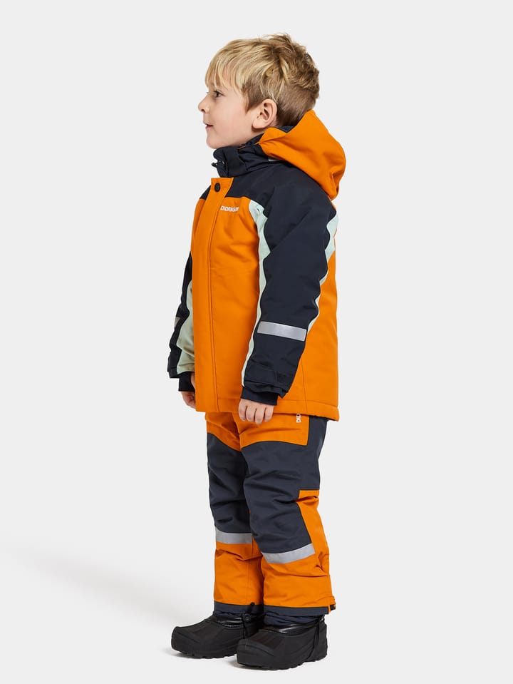 Didriksons Kids' Neptun Jacket 3 Orange Jam Didriksons