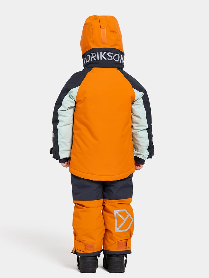 Didriksons Kids' Neptun Jacket 3 Orange Jam Didriksons