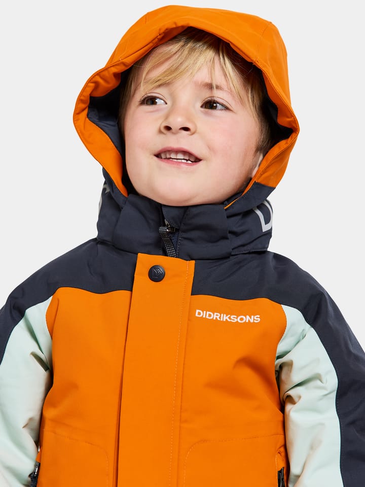 Didriksons Kids' Neptun Jacket 3 Orange Jam Didriksons