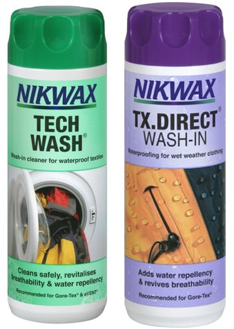Nikwax Duo Pack-Tech Wash/TX.Direct Classicdesertwhite