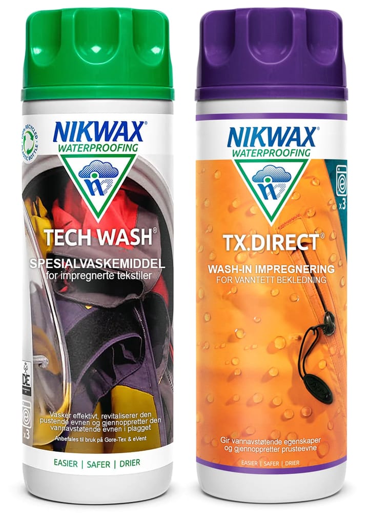 Nikwax Duo Pack-Tech Wash/TX.Direct No Color Nikwax