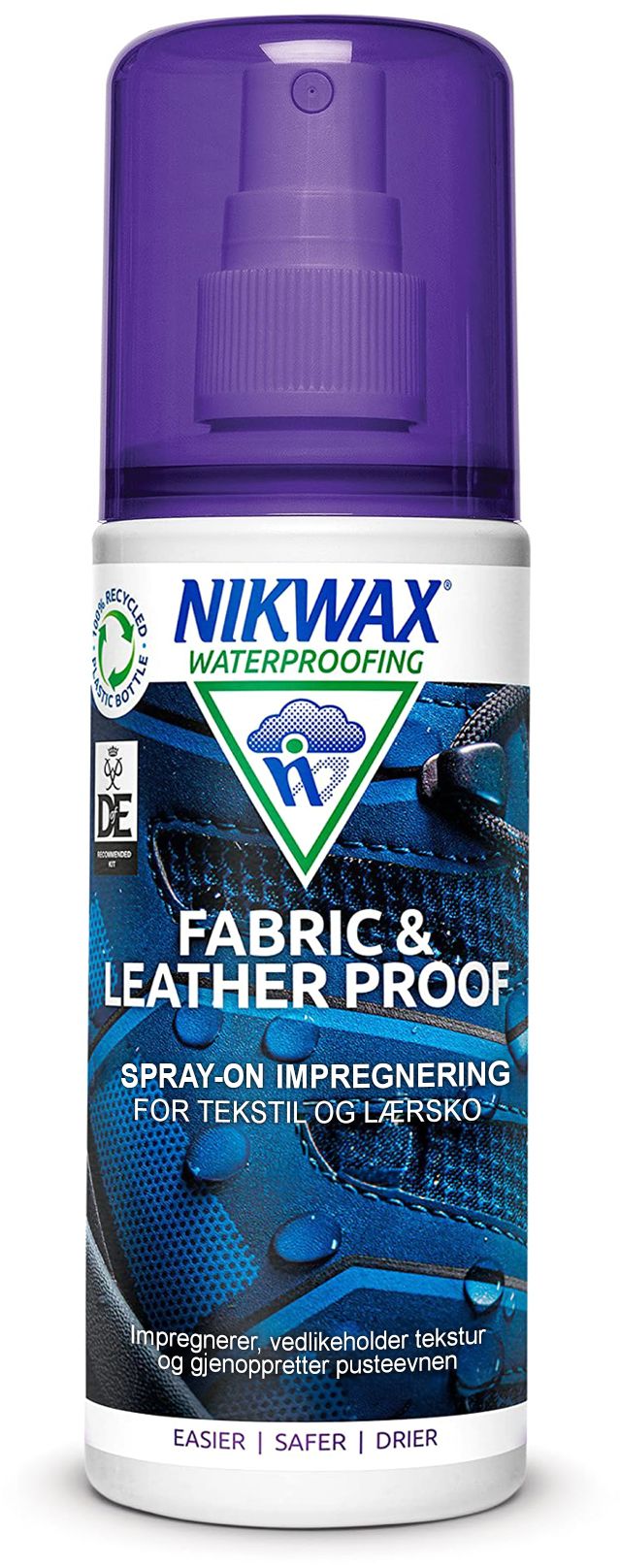 Nikwax Fabric & Leather Spray 125ml NoColour Nikwax