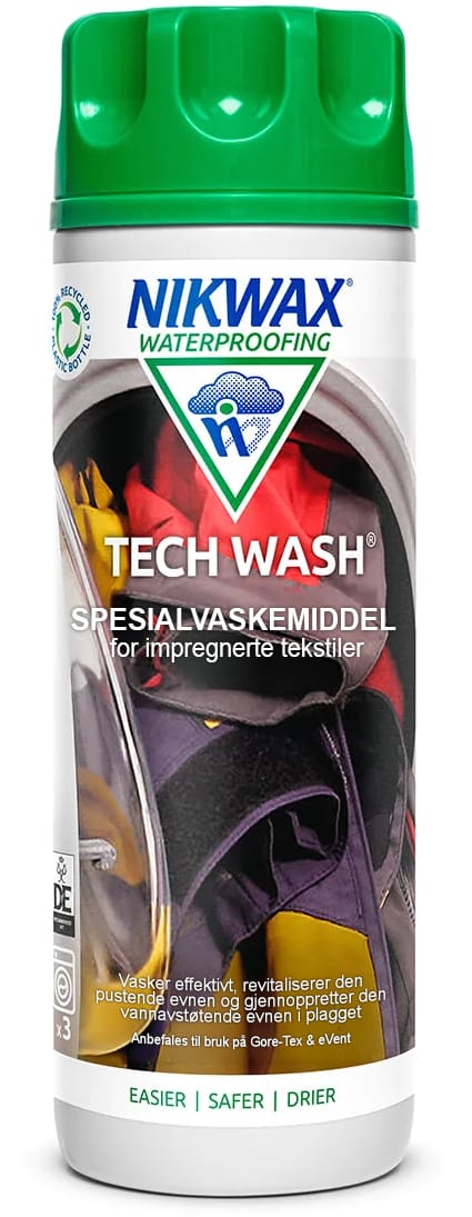 Nikwax Tech Wash 300 ml Classicdesertwhite Nikwax