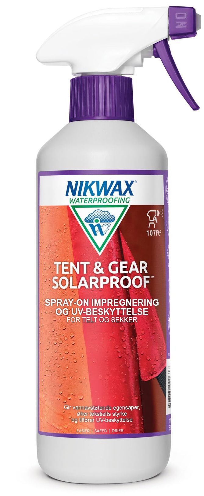 Nikwax Tent & Gear Solarproof 500 ml Onecolor Nikwax