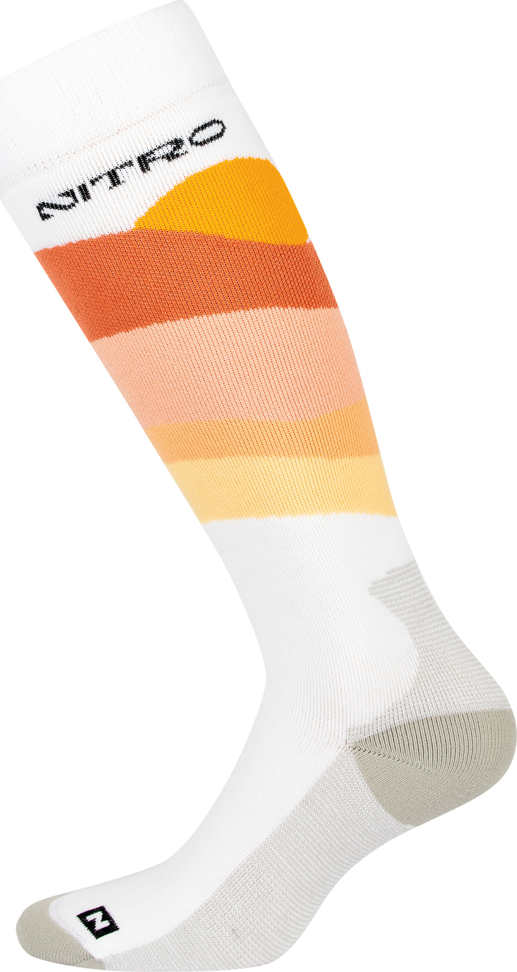 Nitro Women’s Cloud 3 Socks White / Orange