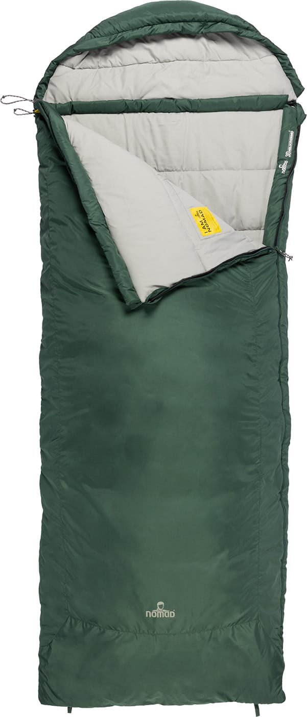 Nomad Aztec Premium Comfort Sleeping Bag Trekking Green Nomad