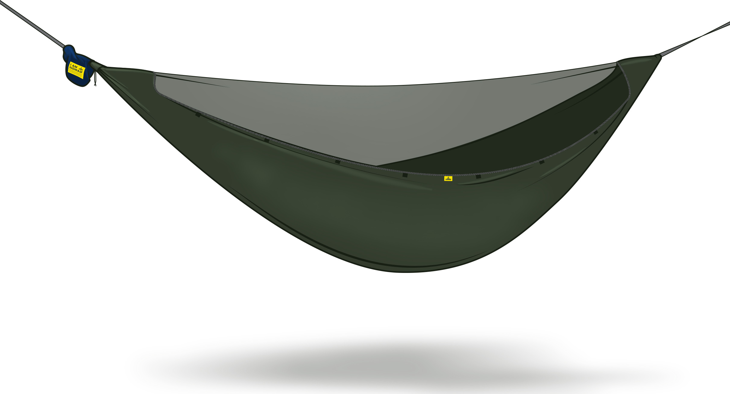 Nomad Hammock Premium Dark Green