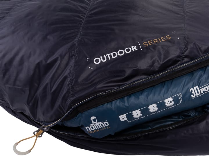 Nomad Orion 400 XL Mummy Sleeping Bag Ink Nomad