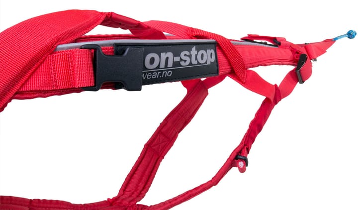 Non-stop Dogwear Combined Harness Red Non-stop Dogwear