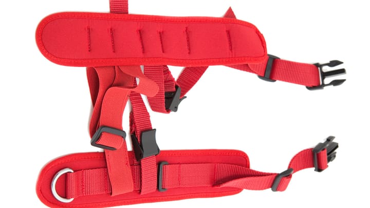 Non-stop Dogwear Combined Harness Red Non-stop Dogwear