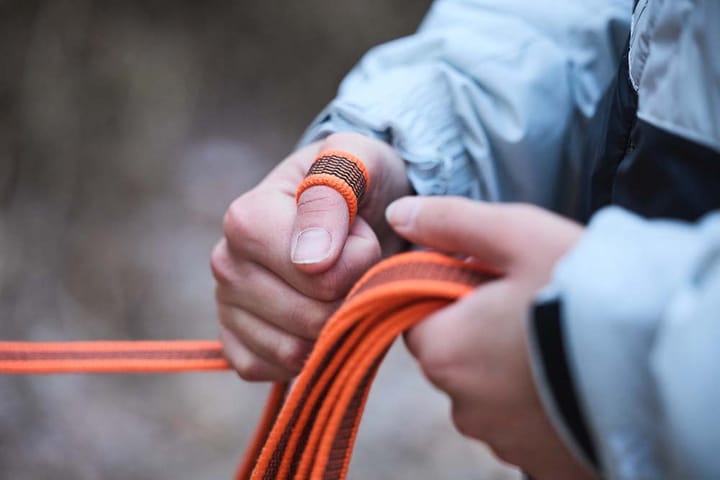 Non-stop Dogwear Friction Long Line 10m Orange Non-stop Dogwear